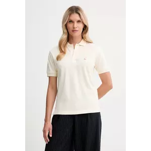 Bally polo de bumbac culoarea bej, WJE080 imagine