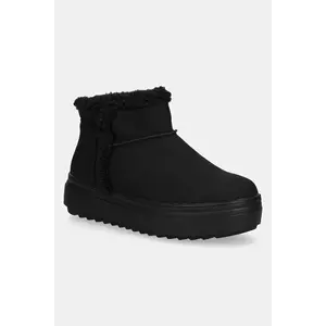 U.S. Polo Assn. botine ICY006 culoarea negru, cu platformă, izolare ușoară, ICY006W/EH1 imagine