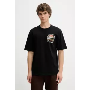 Von Dutch tricou din bumbac culoarea negru, cu imprimeu, VD.1.H.TR.HEAD imagine