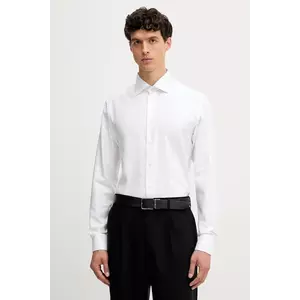 Eton cămașă din bumbac culoarea alb, cu guler clasic, slim, 100013928 imagine