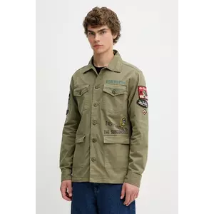 Von Dutch geacă culoarea verde, de tranziție, VD.1.JKT.REBE imagine