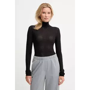 Joop! pulover culoarea negru, light, cu guler, 30048371 imagine