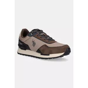 U.S. Polo Assn. sneakers ARON009 culoarea maro, ARON009M/ETS1 imagine