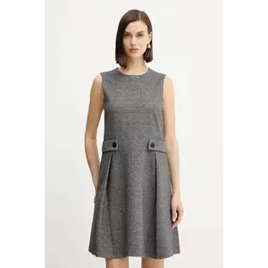 Weekend Max Mara rochie RIAD culoarea gri, mini, evazați, 2525626052600 imagine