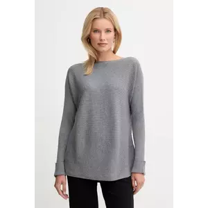 United Colors of Benetton pulover din amestec de lână culoarea gri, 1Y6SD10CH imagine