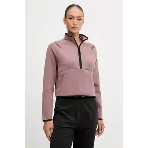 Under Armour bluză Unstoppable culoarea maro, uni, 6003671 imagine