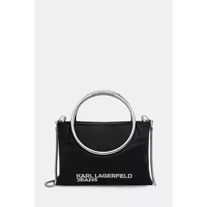 Karl Lagerfeld Jeans poseta culoarea negru, A1W30277 imagine