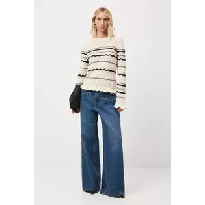 Medicine pulover culoarea bej imagine