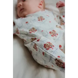Konges Sløjd salopetă din bumbac pentru bebelusi MINNIE NEWBORN ONESIE GOTS KS103920 imagine