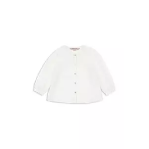 Konges Sløjd cămașă de bumbac pentru copii RILO COLLAR SHIRT GOTS culoarea alb, KS103966 imagine