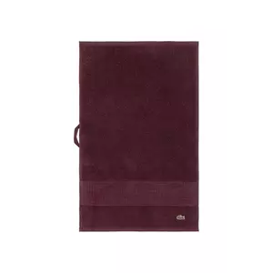 Lacoste prosop mic de bumbac L LECROCO Bordeaux 40 x 60 cm culoarea bordo imagine