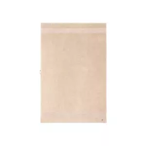 Lacoste prosop mediu din bumbac L LECROCO Cappuccino 100 x 150 cm culoarea bej imagine