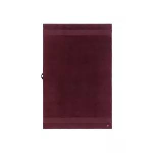 Lacoste prosop mediu din bumbac L LECROCO Bordeaux 100 x 150 cm culoarea bordo imagine