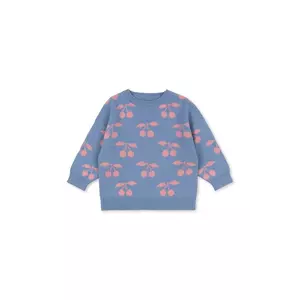 Konges Sløjd pulover de bumbac pentru copii LAPIS KNIT SWEATER GOTS culoarea violet, KS103856 imagine