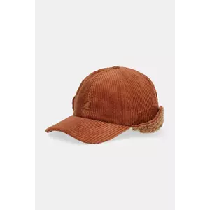 Kangol șapcă EARFLAP culoarea maro, K5470.RC228 imagine