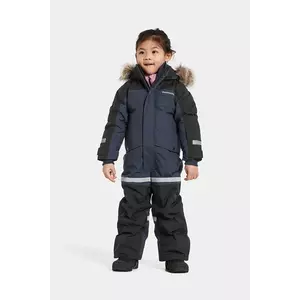 Didriksons salopetă copii BJÄRVEN KDS COVER 4 culoarea bleumarin, 505999 imagine