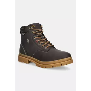 U.S. Polo Assn. bocanci BERLIN001 culoarea maro, BERLIN001M/EU1 imagine