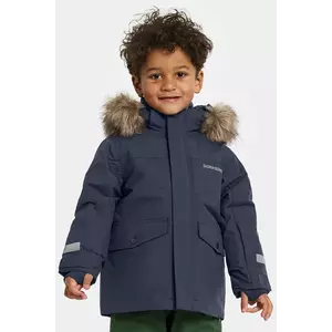 Didriksons geacă copii BJÄRVEN KIDS PARKA 4 culoarea bleumarin, 505991 imagine