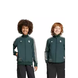 adidas Performance bluză copii JUVENTUS culoarea verde, cu imprimeu, JM9450 imagine