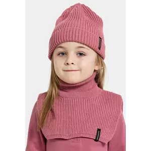 Didriksons fular circular copii DELFINEN SCARF 2 culoarea roz, uni, 505996 imagine