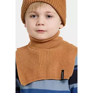 Didriksons fular circular copii DELFINEN SCARF 2 culoarea maro, uni, 505996 imagine