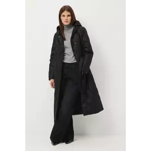 Medicine palton de puf culoarea negru imagine