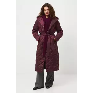 Medicine palton de puf culoarea bordo imagine