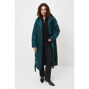 Medicine palton de puf culoarea turcoaz imagine