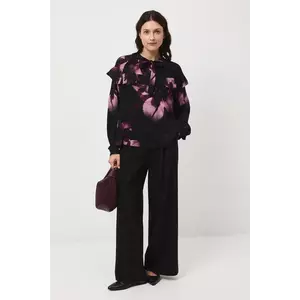 Medicine bluza culoarea negru, modelator imagine