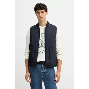 United Colors of Benetton vestă culoarea bleumarin, de tranziție, 2NBPUJ00Q imagine