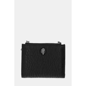 Kurt Geiger London portofel de piele MINI PURSE KENSINGTON culoarea negru, 4198700019 imagine