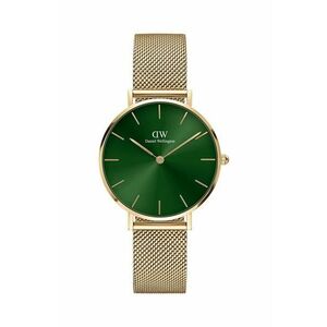 Daniel Wellington ceas Petite Emerald 32 femei, culoarea auriu imagine