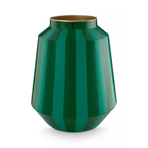 Pip Studio vaza decorativa Metal Stripes Green imagine