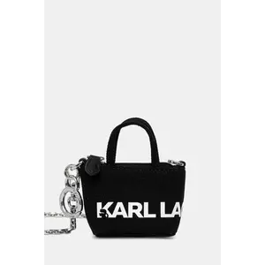 Karl Lagerfeld poșetă culoarea negru, A4W50064 imagine