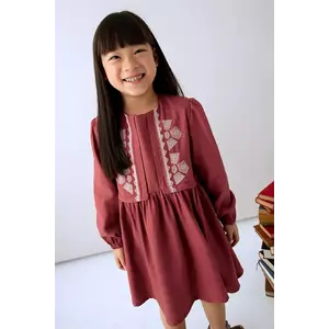 Mayoral rochie fete culoarea rosu, mini, evazati, 4992 imagine