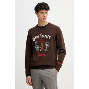 MC2 Saint Barth pulover de lână culoarea roșu, HER0001 imagine