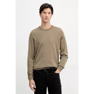 BOSS pulover de lână culoarea negru, light, 50468239 imagine