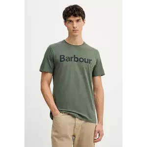 Barbour tricou din bumbac ESSENTIALS culoarea negru, cu imprimeu, MTS0531 imagine