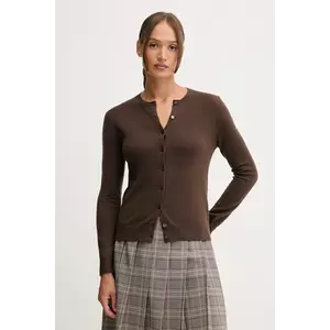 United Colors of Benetton cardigan din lana culoarea verde, light imagine