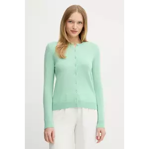 United Colors of Benetton cardigan din lana culoarea verde, light imagine