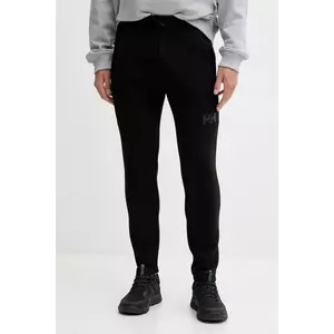 Helly Hansen pantaloni de trening culoarea albastru marin, cu imprimeu imagine