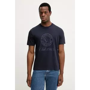 United Colors of Benetton tricou din bumbac culoarea violet, cu imprimeu, 3I1XU1096 imagine