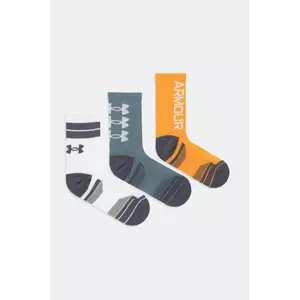 Under Armour șosete Performance Tech 3-pack culoarea bordo, 1379515 imagine