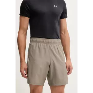 Under Armour pantaloni scurți de antrenament Tech culoarea gri, 1383356 imagine