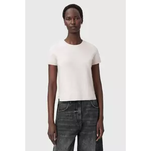 AllSaints tricou din cașmir REBEL TEE culoarea roz, W118KB imagine
