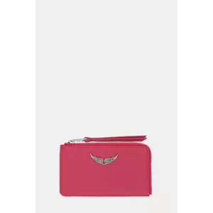 ZADIG&VOLTAIRE portofel de piele culoarea verde, LWSG00011 imagine