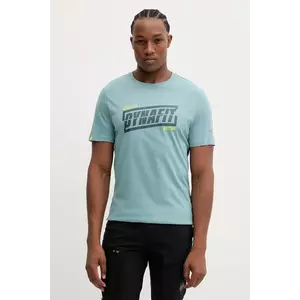 Dynafit tricou Graphic culoarea verde, cu imprimeu, 08.0000070998 imagine