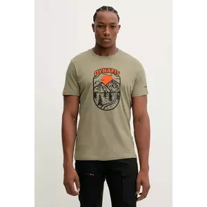Dynafit tricou Graphic culoarea verde, cu imprimeu, 08.0000070998 imagine