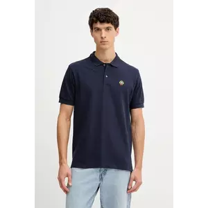 Bally polo de bumbac culoarea negru, cu imprimeu, MJE06N imagine