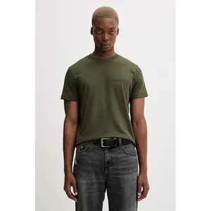 Karl Lagerfeld Jeans tricou din bumbac culoarea alb, cu imprimeu, A1M17003 imagine